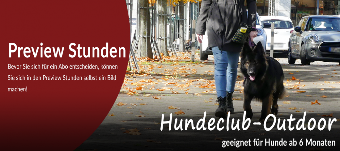 Preview-Stunde: Hundeclub Outdoor